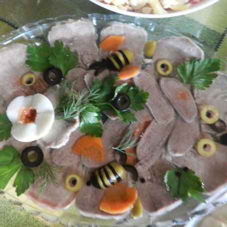 Рецепт Заливного из языка