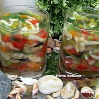 Рецепт Заливного Морского дна