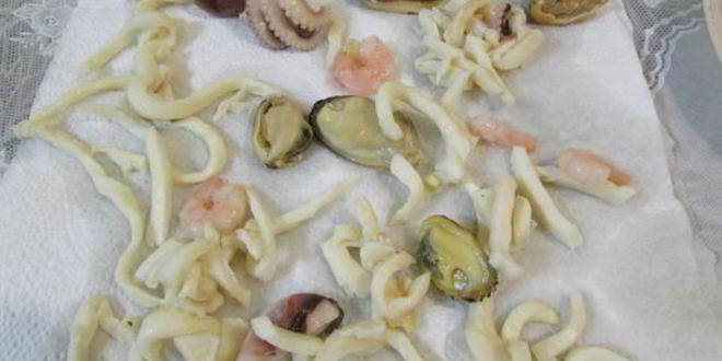 Рецепт заливного морского дна