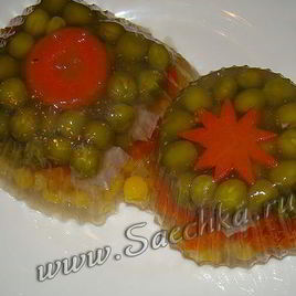 Рецепт Заливного мясного