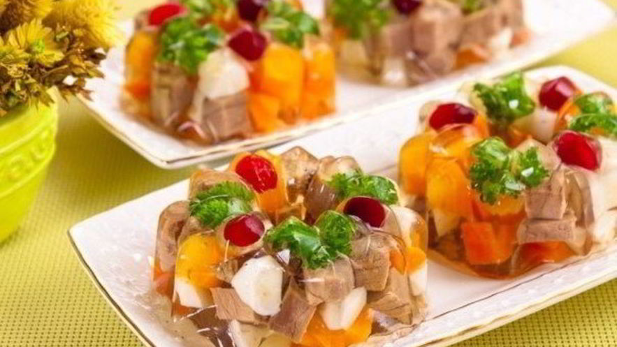 Рецепт заливного мяса