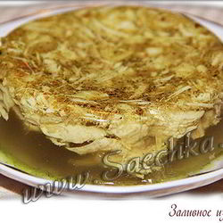 Рецепт Заливного по Дюкану