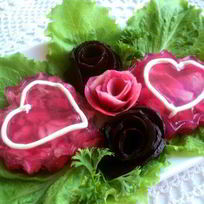 Заливное Сердечки