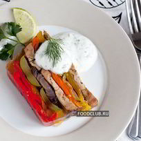 Заливное — террин из запеченных овощей