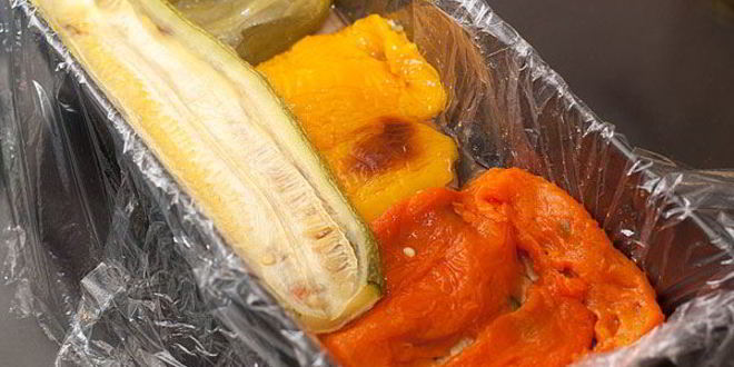 Рецепт заливного — террина из запеченных овощей