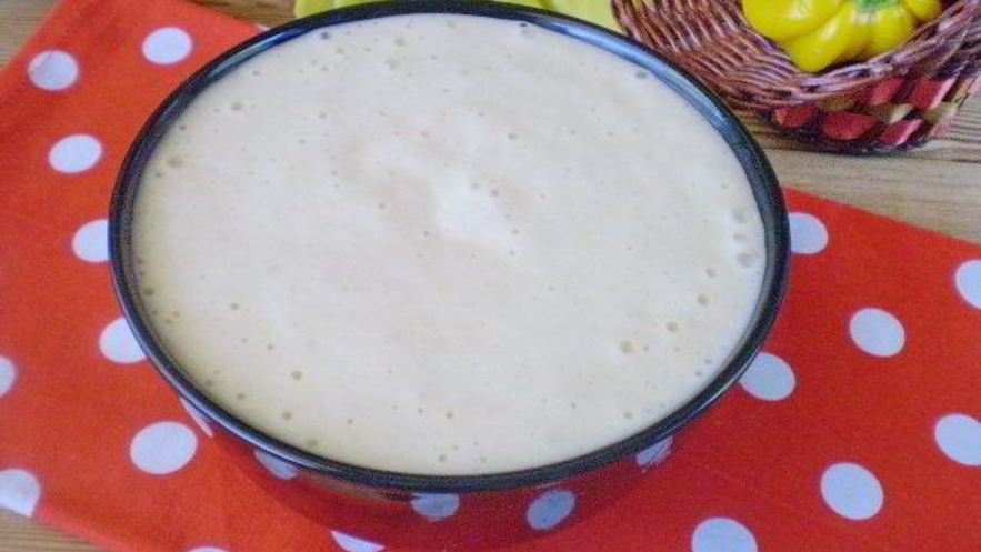 Рецепт заливного теста на кефире