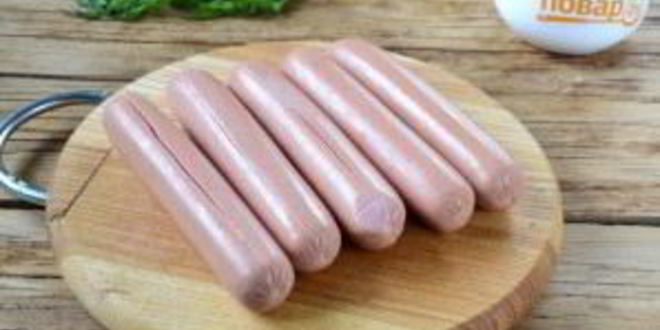 Рецепт запеченных сосисок с гречкой и рисом