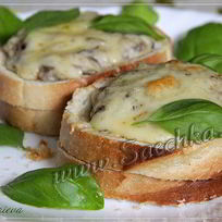 Рецепт Быстрого жульена с грибами без кокотниц