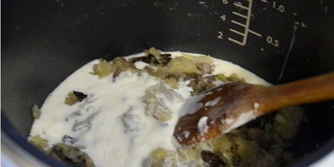 Рецепт грибного жюльена в мультиварке