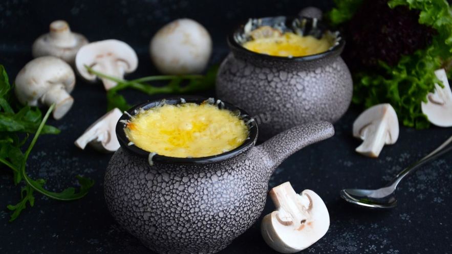 Рецепт классического жульена с грибами