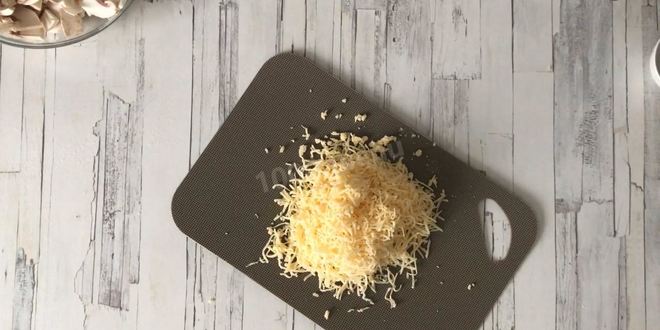 Рецепт классического жульена с грибами