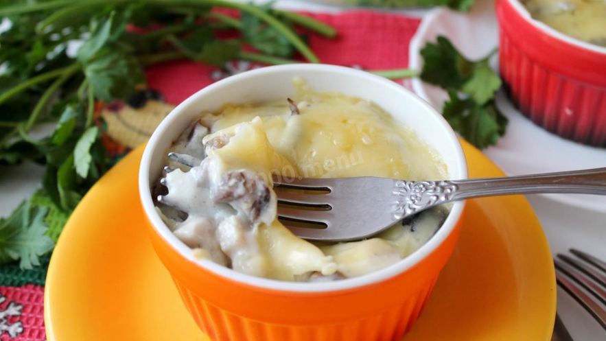 Рецепт классического жульена с курицей