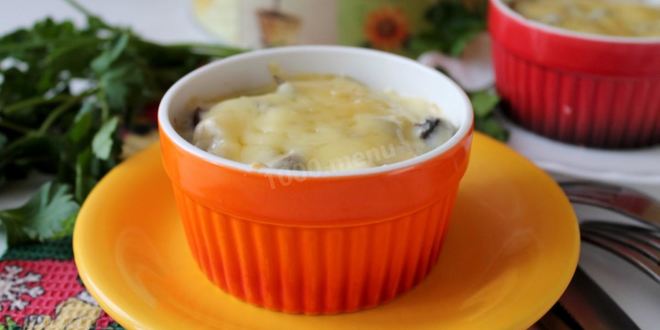 Рецепт классического жульена с курицей