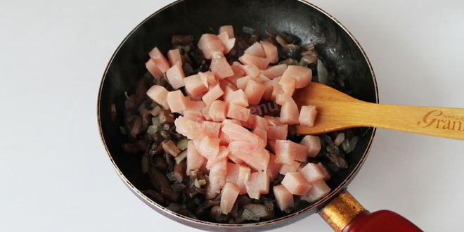 Рецепт классического жульена с курицей