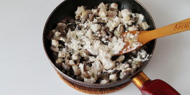 Рецепт классического жульена с курицей