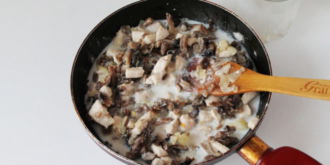 Рецепт классического жульена с курицей