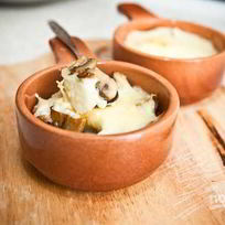 Жульен из шампиньонов классический