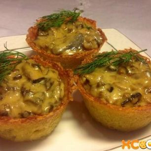 Рецепт Жульена с грибами