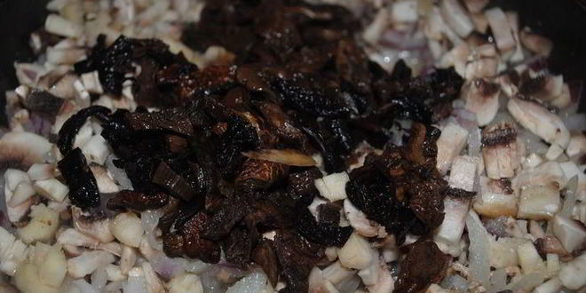 Рецепт жульена с копченой индейкой