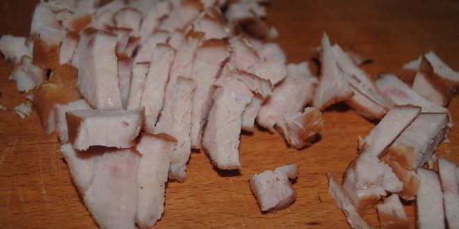 Рецепт жульена с копченой индейкой