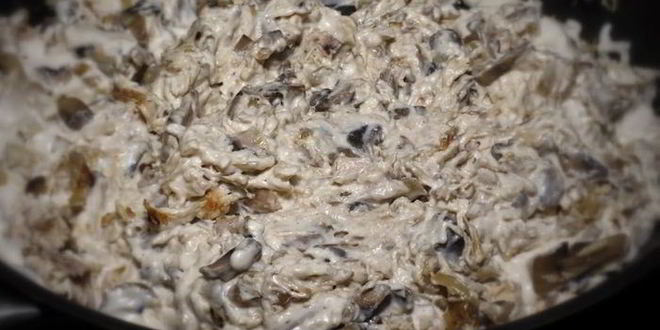 Рецепт жульена с курицей и грибами