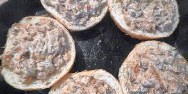 Рецепт жульена в булочках