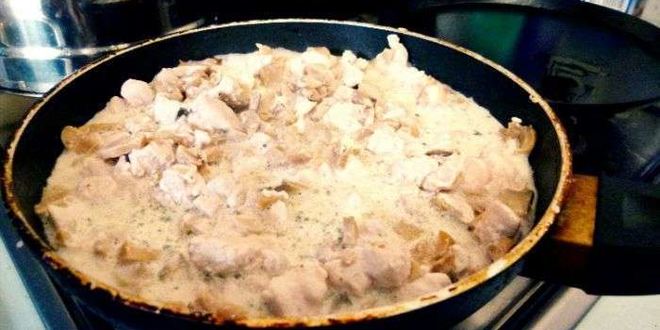 Рецепт жульена в лаваше