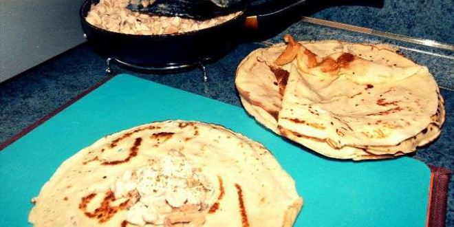 Рецепт жульена в лаваше