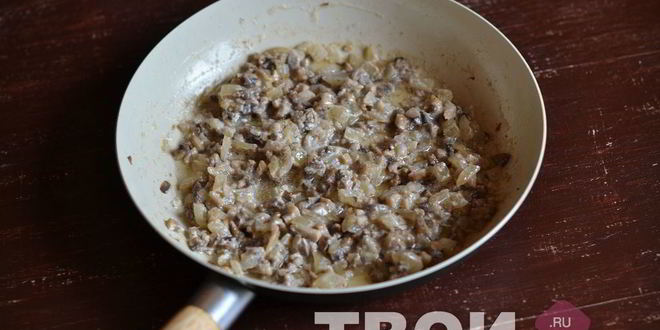 Рецепт жульена в тарталетках