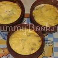 Рецепт Жюльена из языка с грибами