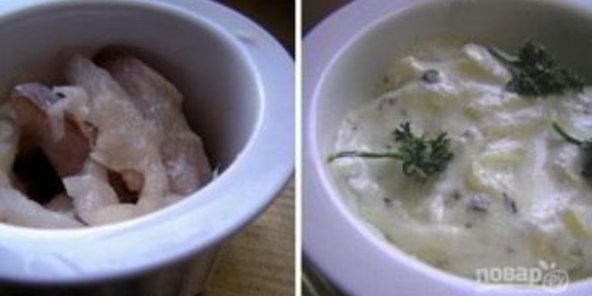 Рецепт жюльена с крышечками из слоеного теста