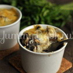 Рецепт Жюльена с курицей и грибами