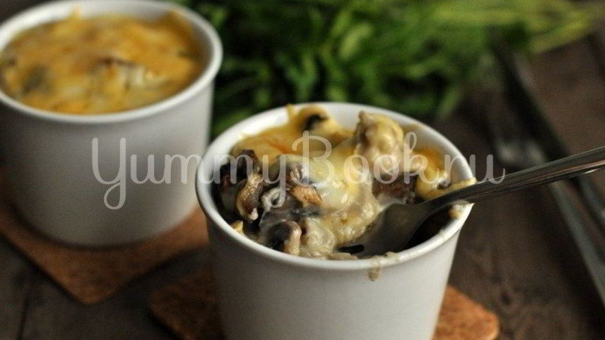 Рецепт жюльена с курицей и грибами