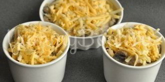 Рецепт жюльена с курицей и грибами