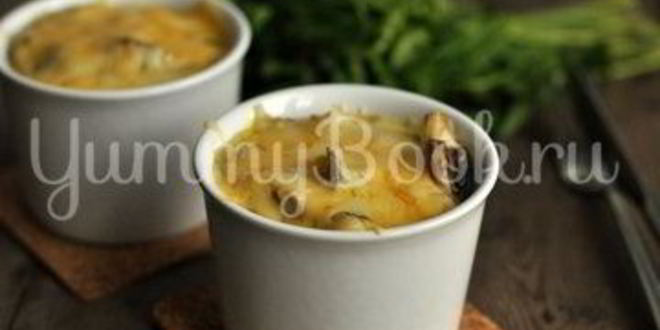 Рецепт жюльена с курицей и грибами