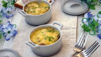 Рецепт Жюльена с курицей и лисичками