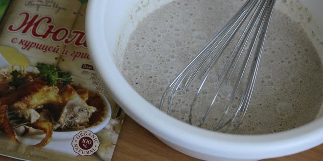 Рецепт жюльена с курицей и лисичками