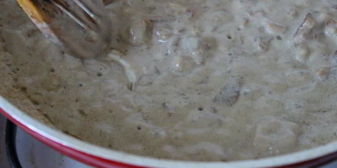 Рецепт жюльена с курицей и лисичками