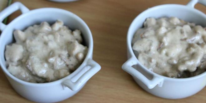 Рецепт жюльена с курицей и лисичками