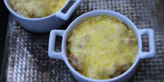 Рецепт жюльена с курицей и лисичками