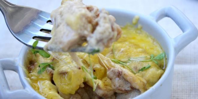 Рецепт жюльена с курицей и лисичками