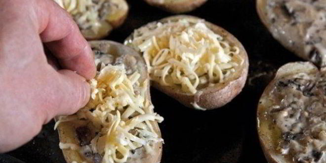 Рецепт жюльена в картофеле